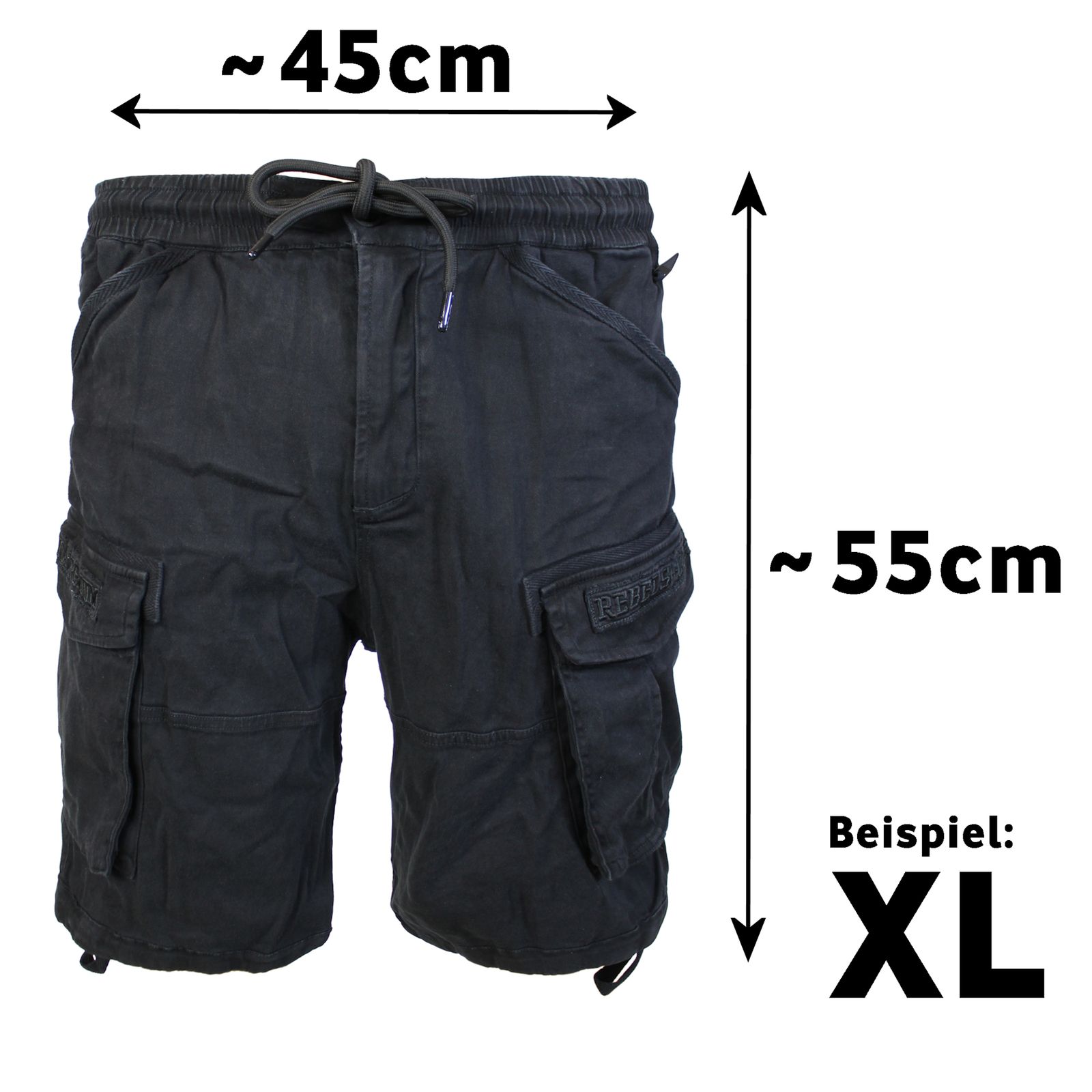 YAKUZA PREMIUM pánské kraťasy YP 3653 černé