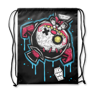 AKUMU INK LOOKING FOR LAUGHTER SLINGBAG batoh