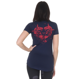 YAKUZA PREMIUM dámské tričko GS 3632 tmavě modré