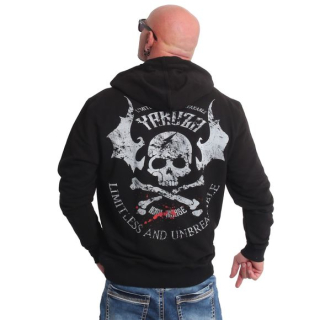 YAKUZA pánská mikina LIMITLESS HOODIE black