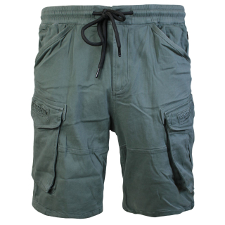 YAKUZA PREMIUM pánské kraťasy YP 3653 tmavě olivové