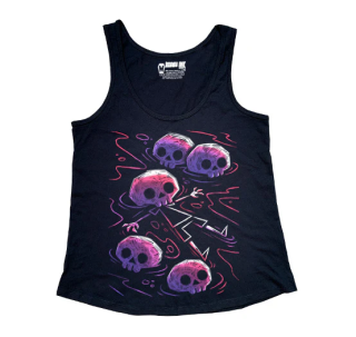 AKUMU INK SWIM WITH ME dámské tílko