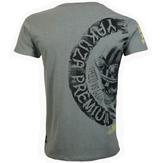 YAKUZA PREMIUM pánské tričko YPS 3716 olivově zelené