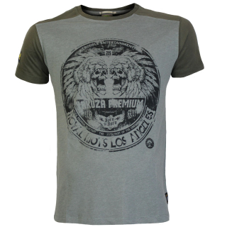 YAKUZA PREMIUM pánské tričko YPS 3704 olivové