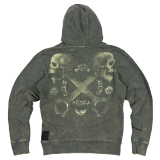 YAKUZA PREMIUM pánská mikina YPH 3723 olivová