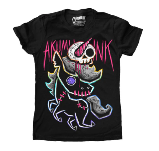 AKUMU INK RAINBOW LOVE OVERLOAD dámské tričko