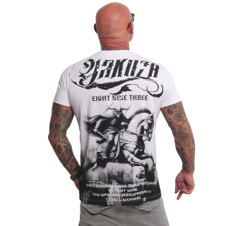 YAKUZA pánské tričko KNIGHTMARE REGULAR T-SHIRT bílé