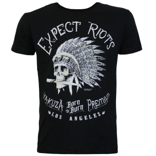 YAKUZA PREMIUM pánské tričko YPS 3813 černé