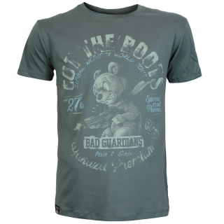 YAKUZA PREMIUM pánské tričko YPS 3914 tmavě olivové