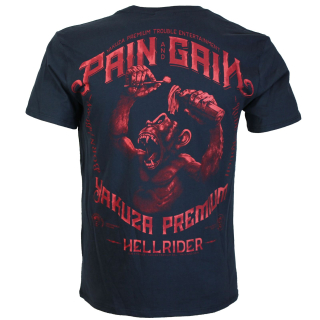 YAKUZA PREMIUM pánské tričko YPS 3909 tmavě modré