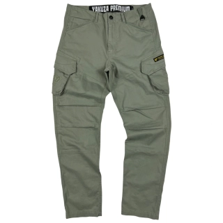 CARGO PANTS HELLGRAU/OLIVE