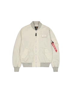 ALPHA INDUSTRIES Pánská lehká bomber bunda LIGHT  126101/10 světlý kámen