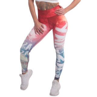 YAKUZA dámské legíny FRENZY SLIDE LEGGINGS multicolored